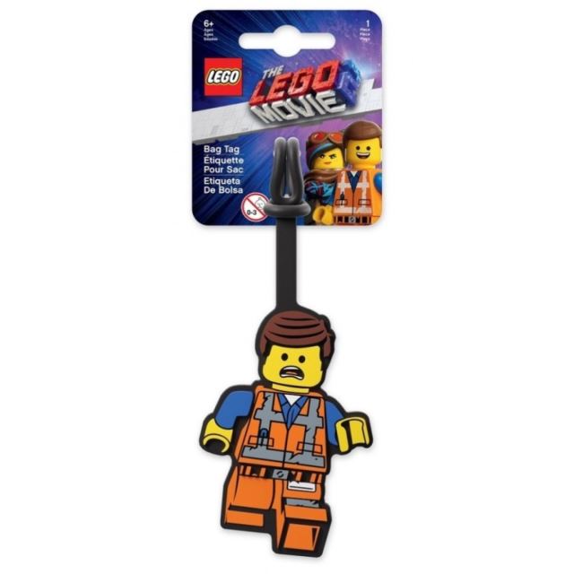 LEGO Movie 2 Jmenovka na zavazadlo - Emmet