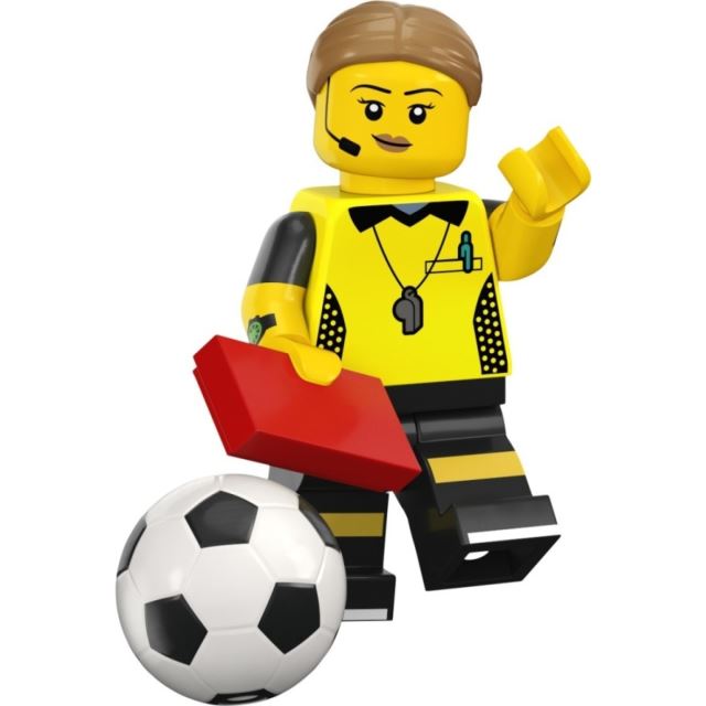 LEGO® 71037 Minifigúrka 24. série - Futbalová rozhodkyňa