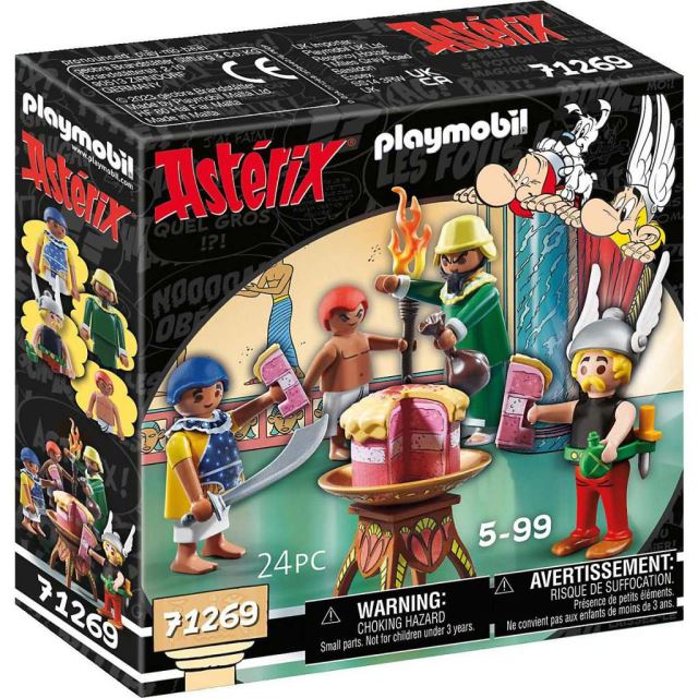 Playmobil 71269 Asterix: Pyramidonisova otrávená torta