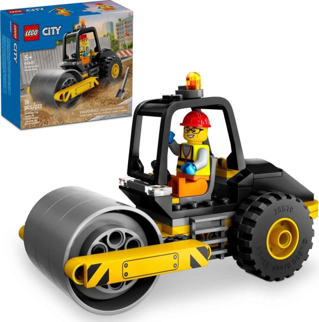 LEGO® City 60401 Stavební parní válec