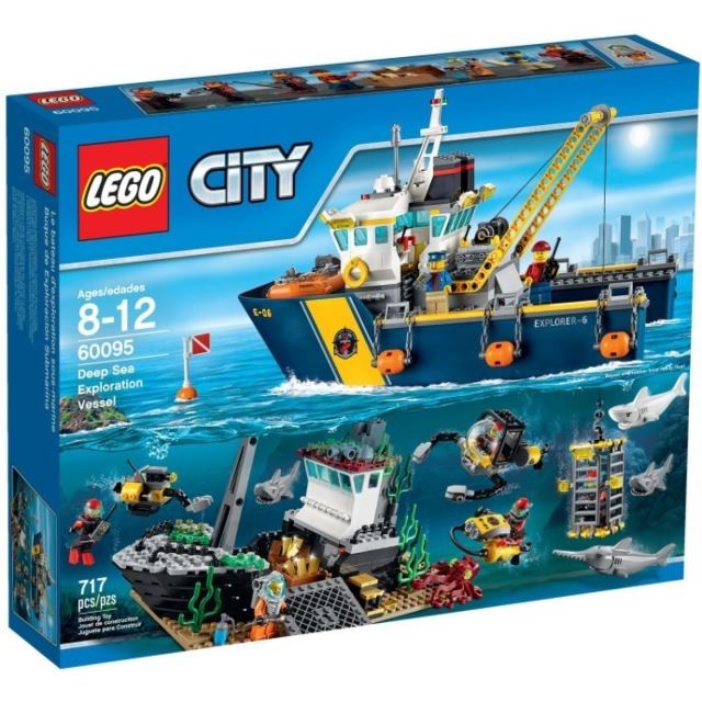 LEGO CITY 60095 Plavidlo pro hlubinný mořský výzkum