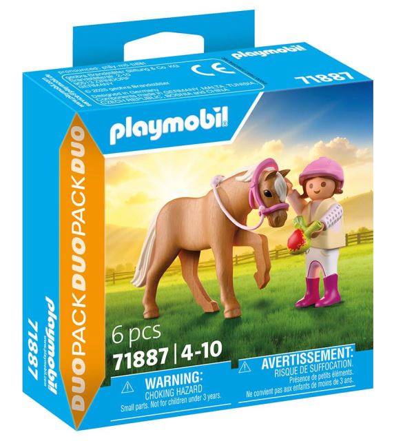 Playmobil 71887 Holčička s poníkom