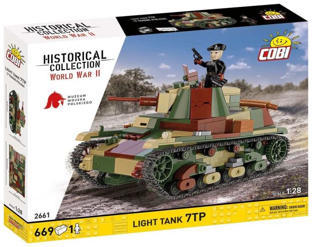 Cobi 2661 Ľahký tank 7TP, 1:28