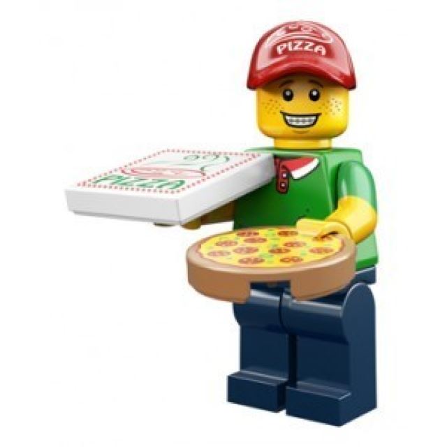 LEGO 71007 Minifigurka Rozvoz Pizzy