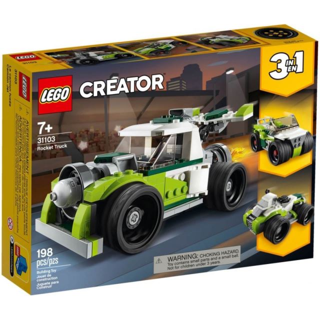 LEGO® CREATOR 31103 Auto s raketovým pohonem