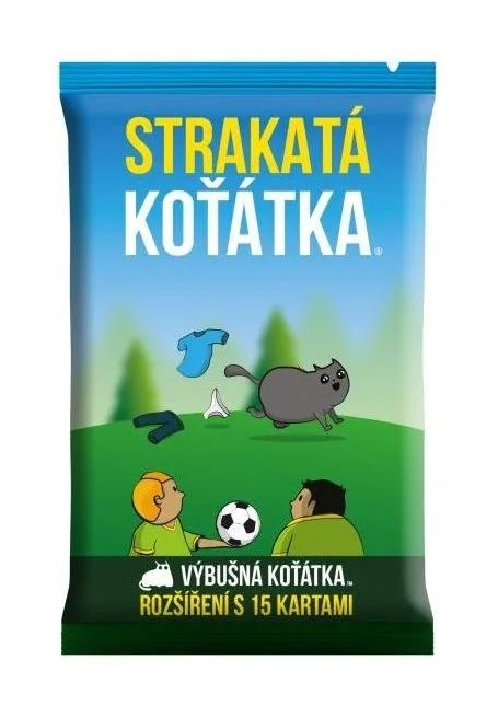Asmodee výbušná koťátka rozšíření: strakatá koťátka