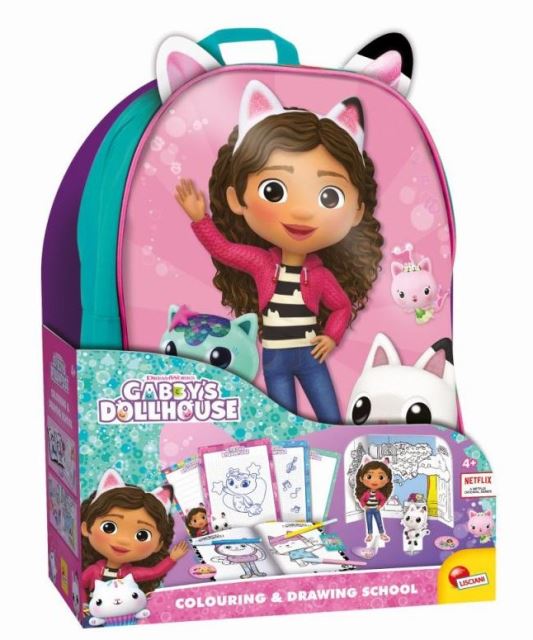 Batoh Gabby's Dollhouse s kreatívnou sadou