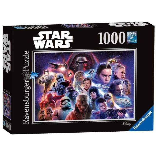 Puzzle Star Wars Limitovaná edice 1000 dílků, Ravensburger