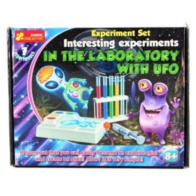 Experimentální sada V laboratoři s UFO