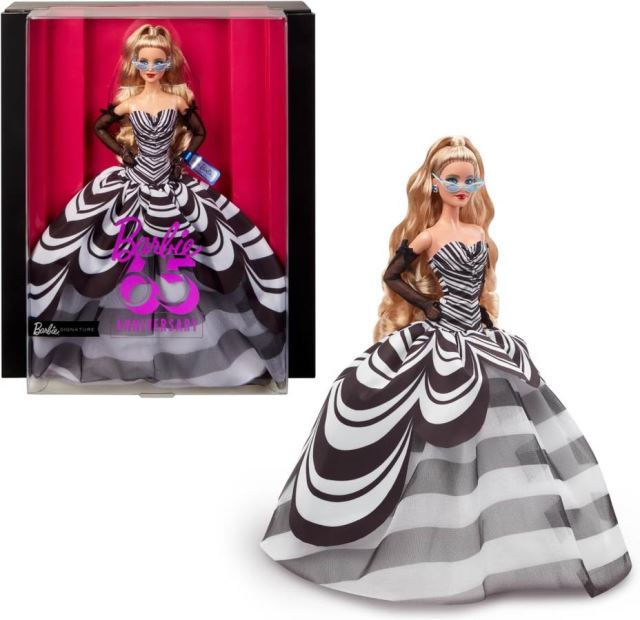 Mattel Barbie® Signature Bábika 65. výročie blondínka HRM58