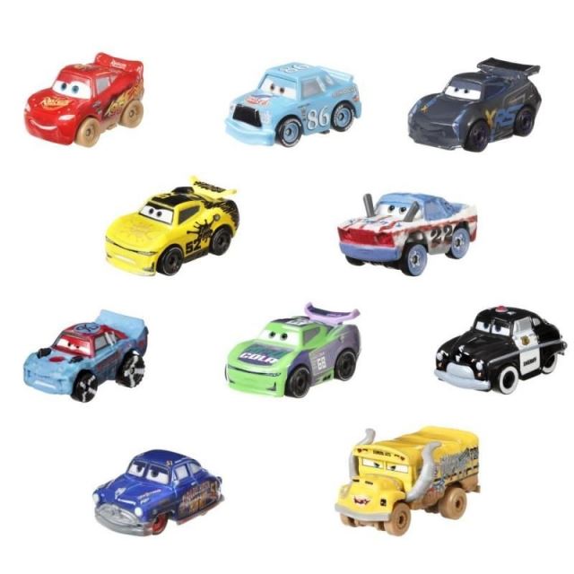 Cars 3 Mini auta 10ks, Mattel GKG70
