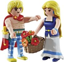 Playmobil 71544 Asterix: Tragikomix a Falbala (1)
