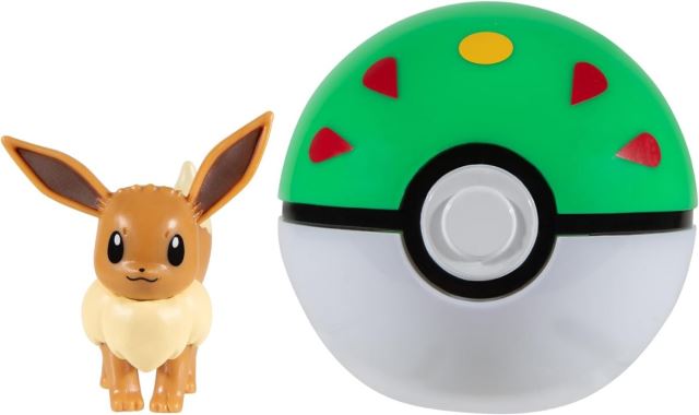 Pokémon Poké Ball Clip 'n' Go EEVEE + FRIEND BALL