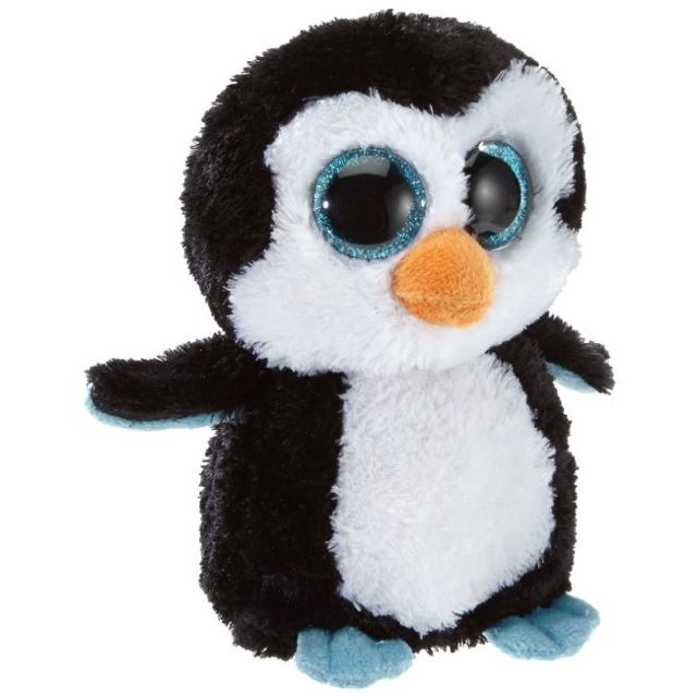 Plyšový tučňák Waddles s velkýma očima 15cm