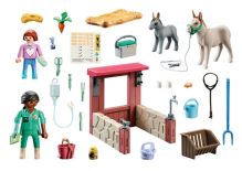Playmobil 71471 Veterinárny výjazd k somárom (3)