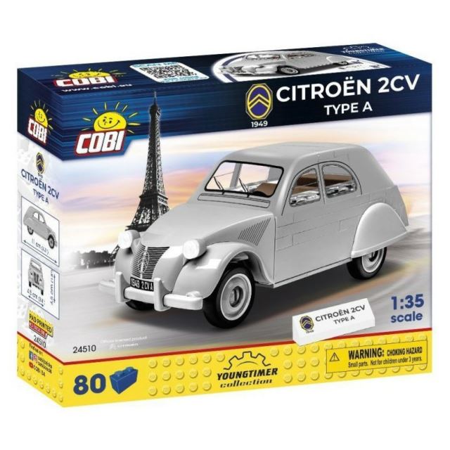 COBI 24510 Youngtimer Automobil Citroën 2CV ,,Kachna" TYPE A