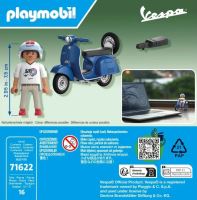 Playmobil 71622 Vespa 150 Sprint Veloce modrá (3)