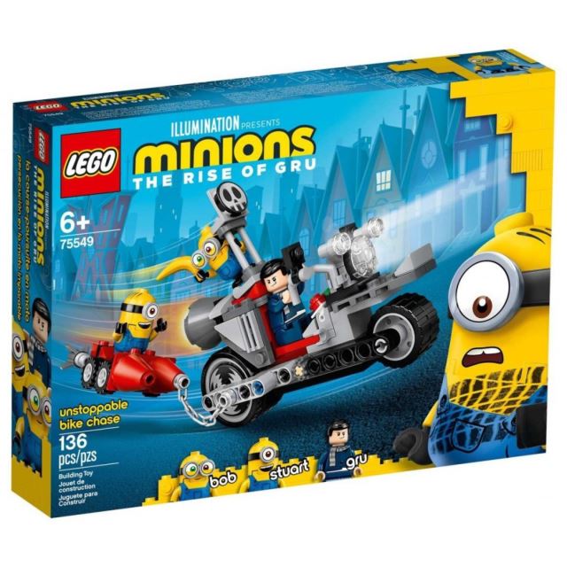 LEGO Mimoni 75549 Divoká honička na motorce