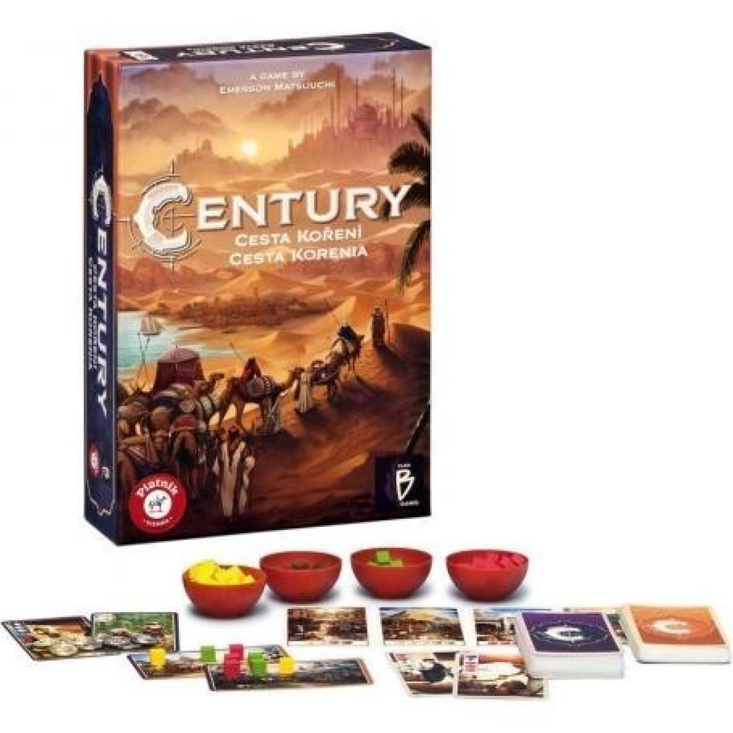 Levně Piatnik century i. - cesta koření, hra