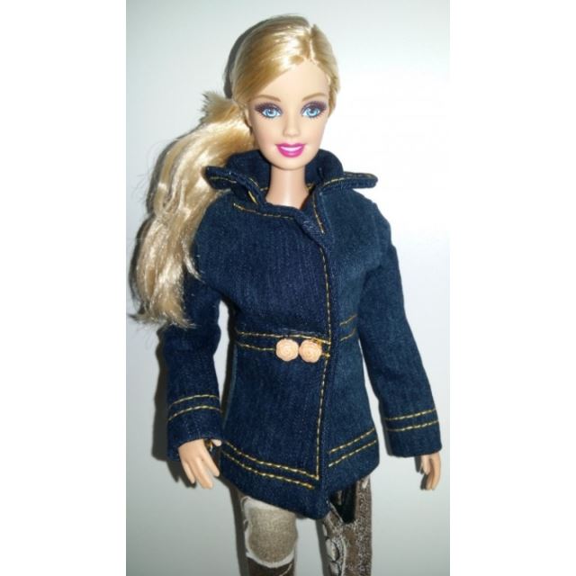 Barbie Kabátek modrý
