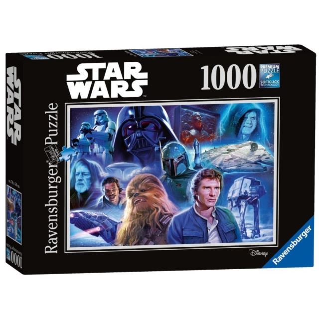 Puzzle Star Wars Kolekce 2 1000 dílků, Ravensburger