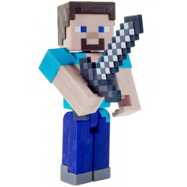 Minecraft Figurka 8cm STEVE, Mattel GTP13