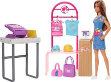 Mattel Barbie Módny dizajn štúdio s bábikou, HKT78 (1)