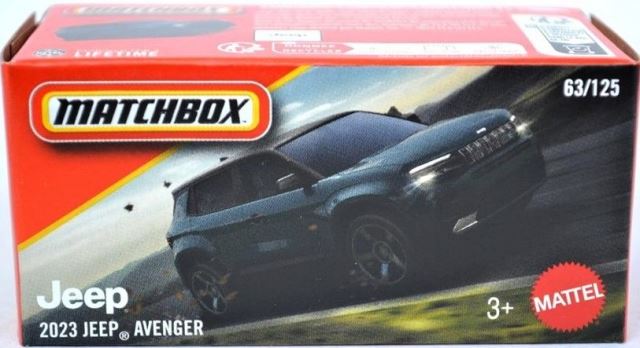 Mattel Matchbox™ Angličák v krabičce 2023 JEEP AVENGER