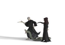 Schleich Harry Potter™ 42684 Lord Voldemort, Nagini a Bellatrix Lestrangeová (5)