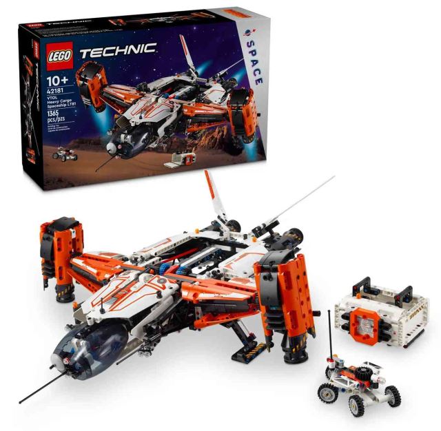 LEGO® TECHNIC 42181 VTOL Vesmírna loď na prepravu ťažkého nákladu LT81
