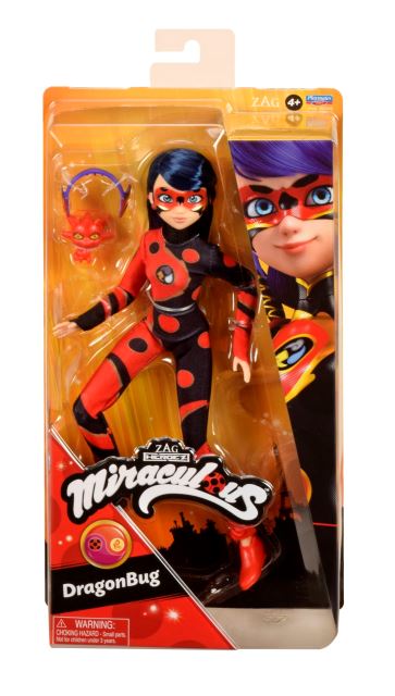 Miraculous: Lienka a Čierny kocúr: Bábika Dragon Bug