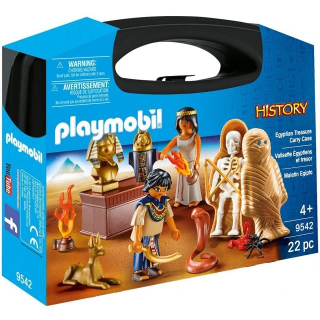 Playmobil 9542 Přenosný kufřík Egyptský poklad