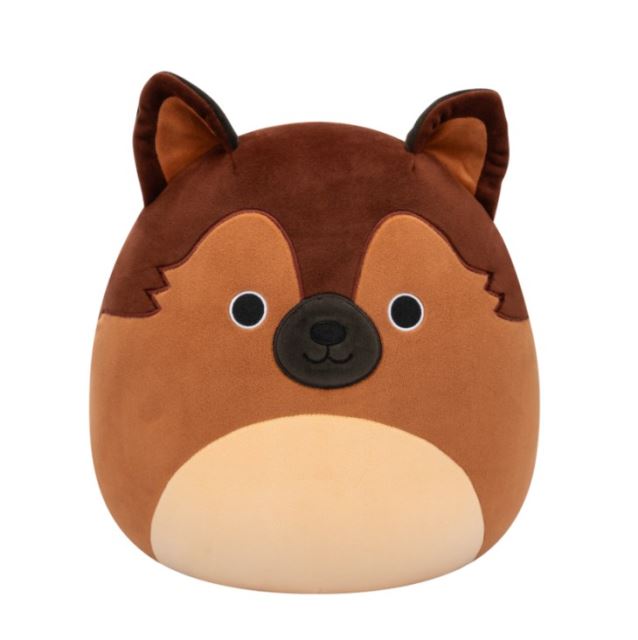 SQUISHMALLOWS Německý ovčák - Mario, 30 cm