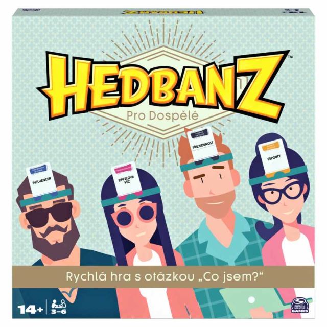 Spin Master HEDBANZ pre dospelých