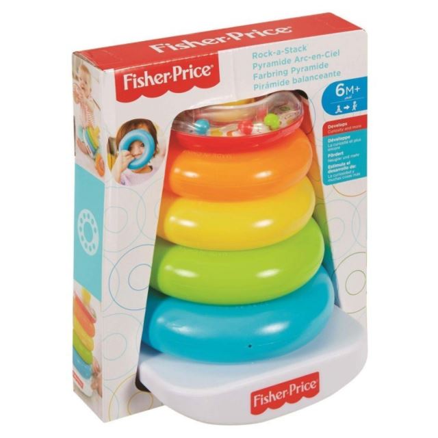 Fisher Price Kroužky na tyči, Mattel FHC92