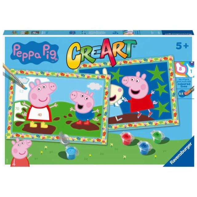 Ravensburger 20219 CreArt Prasiatko Peppa
