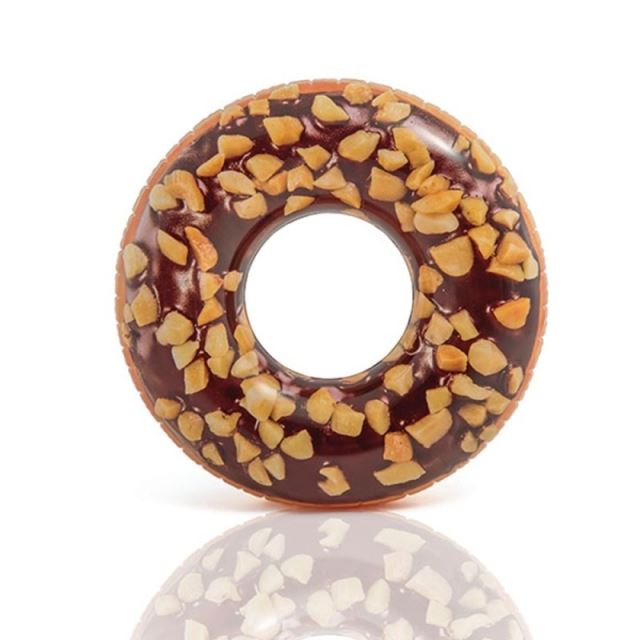Intex 56262 Nafukovací kruh čokoládový donut 1,14m