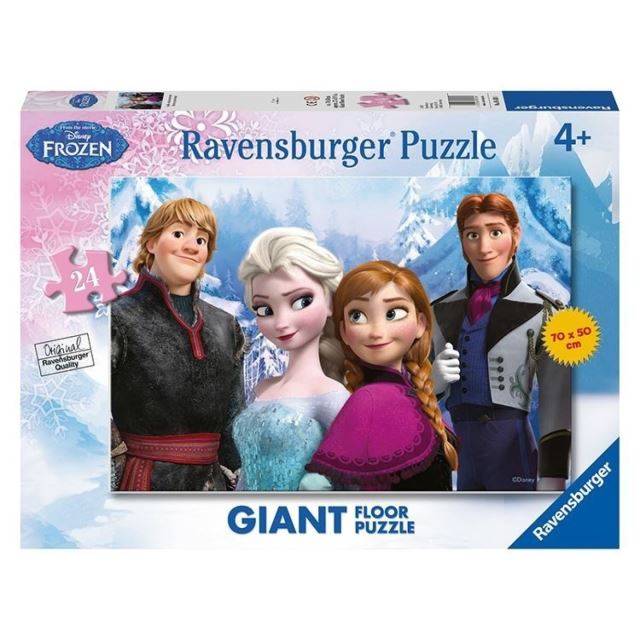 Puzzle Disney Ledové království 24d Podlahové, Ravesburger