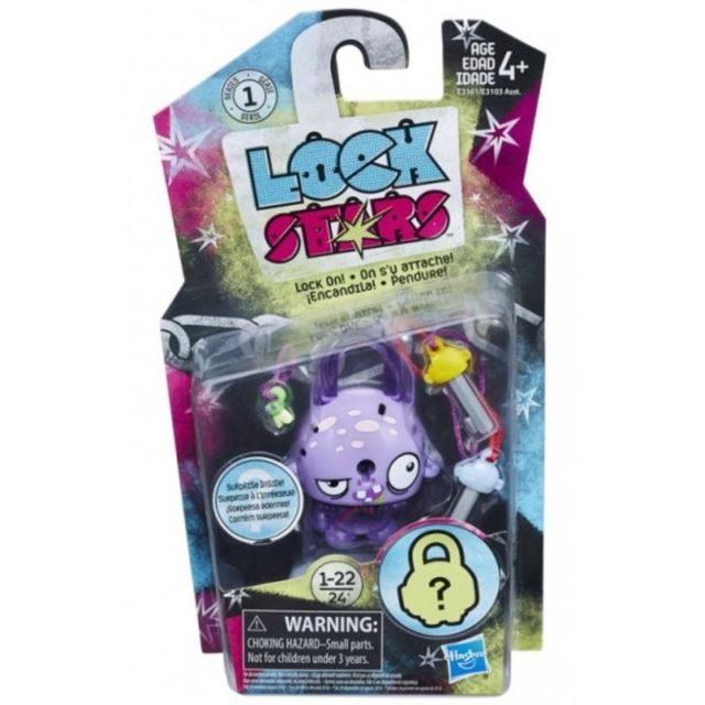 Lock Star zámeček světle fialový