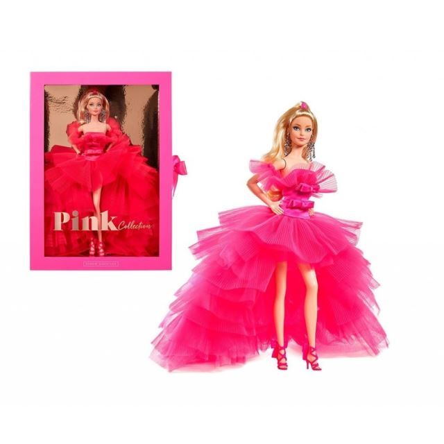 Barbie Sběratelská Signature Pink Collection, Mattel GTJ76
