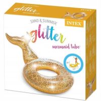 Intex 56258 Nafukovací kruh trblietavý s plutvou