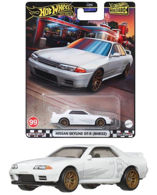 Hot Wheels BOULEVARD NISSAN SKYLINE GT-R (BNR32), Mattel HRT74