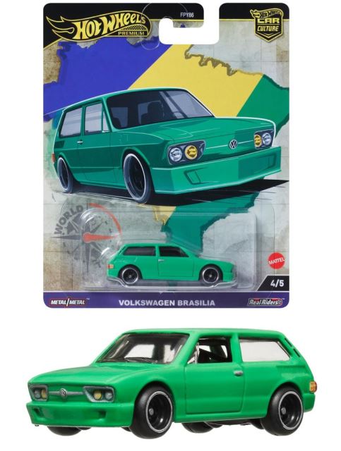 HW Prémiové auto velikáni VOLKSWAGEN BRASILIA, Mattel HRV82