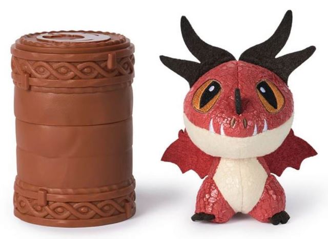 Spin Master Ako vycvičiť draka Plyšoví draci v sude Tesák