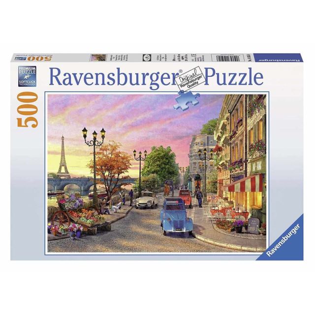 Ravensburger 14505 Puzzle Večer v Paríži 500 dielikov
