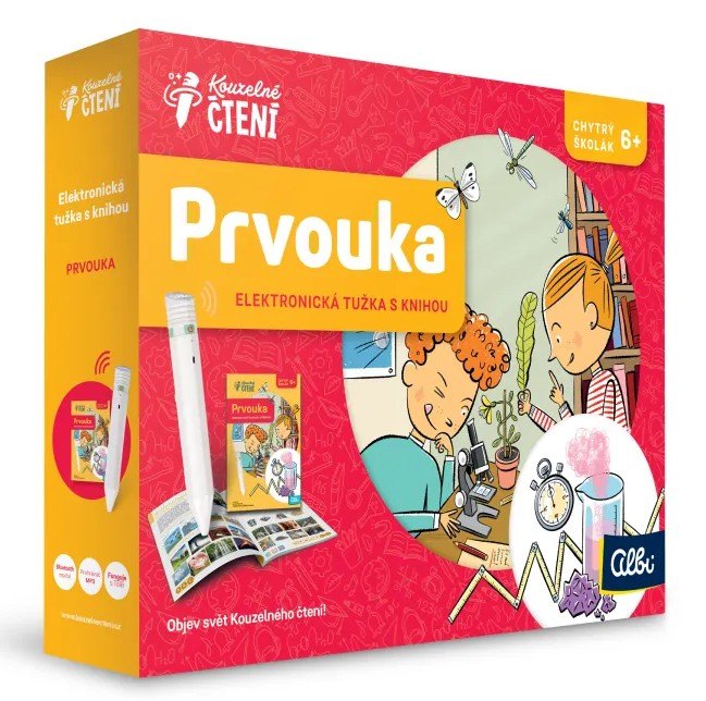 Albi kouzelné čtení elektronická tužka 2.0 + prvouka
