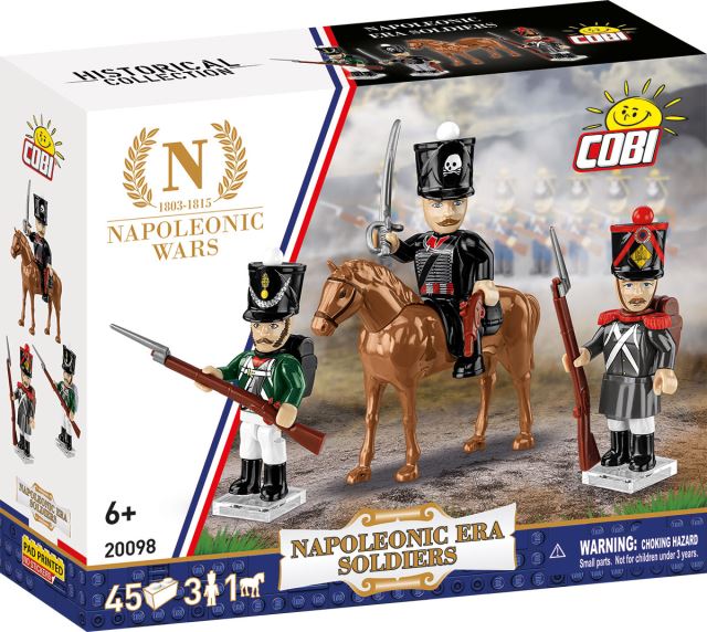 Cobi 20098 Vojaci napoleonskej éry 4 figúrky s doplnkami