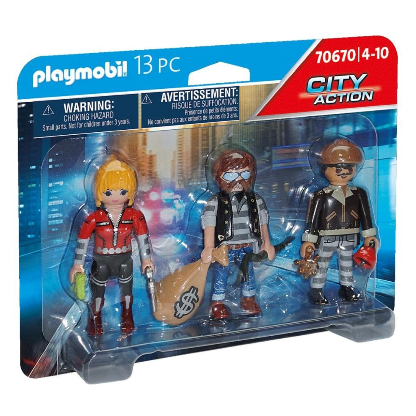 Playmobil 70670 set figurek lupiči