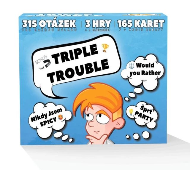 HRY NA ZDRAVÍ Triple Trouble PACK