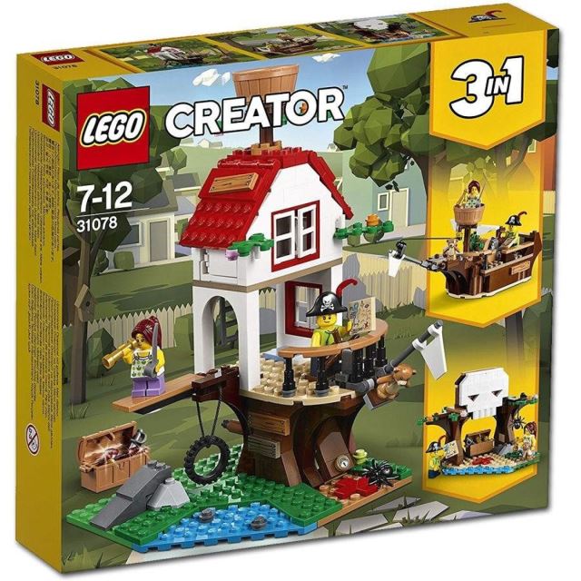 LEGO CREATOR 31078 Poklad v domku na stromě